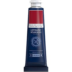 Lefranc & Bourgeois Fine Oil Pintura a óleo, vermelho (Cadmium Red Deep Hue), 40 ml