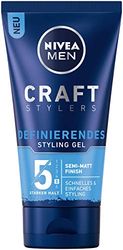 Nivea Men Craft Stylers Gel coiffant avec finition semi-mate, coiffure rapide et facile avec forte tenue (1 x 150 ml)