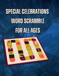Holiday Word Scramble: Special celebrations puzzle Book