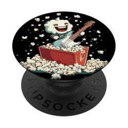 Impresionante disfraz de palomitas de maíz para niños y niñas PopSockets PopGrip Adhesivo