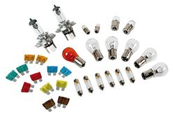 Lampa 98266 - Super Kit de 18 bombillas (24 V) y 12 fusibles, con 2 bombillas H4