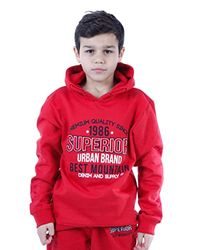 Best Mountain Jongens Junior Jongens Sweater, Rood, 16 jaar EU, Rood, 16 Jaren