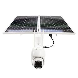 PNI IP60 live PTZ video surveillance camera with solar panel, 2MP, GSM 4G, SIM slot