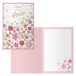 DOHE Moederdagkaarten (6 stuks) - cadeau voor moeders, inclusief papieren envelop, afmeting 11,5 x 17 cm, bedankkaarten - madeliefjes