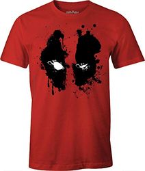 Deadpool Splash Head T-shirt - Homme - Rouge - Xxl