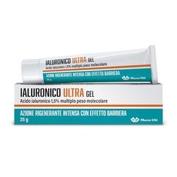 Marco Viti - Ialuronico Ultra Gel, 25 g, Acido Ialuronico 1,5%, Idratazione Profonda e Protezione, Azione Rigenerante Intensa, Effetto Barriera Contro Agenti Esterni, Texture Leggera