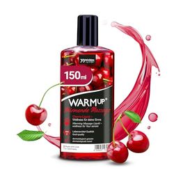 JOYDIVISION WARMup 150 ml Liquido per Massaggio con Profumo e Gusto Fruttato di Ciliegia I Effetto Riscaldante I Piace olio Massaggi