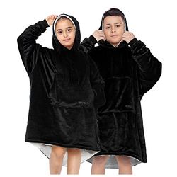 GC GAEVENO CAVAILIA Kids Oversized Blanket Hoodie | Wearable Hoodie Blanket Adults | Comfortable Hooded Blanket Sweatshirt Warm Cosy
