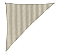 Shadow Comfort Triangle 90 degrés Écharpe d'ombrage, Polyéthylène Haute densité (PE-HD), Sahara Sand, 3x3x4,2m