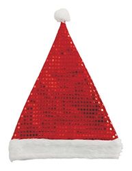 Galileo Casa Julset jultomtehattar, polyester, sorterad, 2 x 40 x 30 cm, 12 enheter