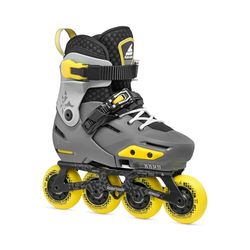 Rollerblade APEX, inline-skridskor för pojkar, fritid inliner, aktivt kol/gul, 37–40