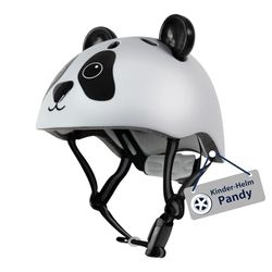 HUDORA Kinderhelm met schattig diermotief, comfortabele helm voor kleine kinderen in XXS/XS, veilige fietshelm, hoogwaardige kinderhelm voor meisjes en jongens, ideaal voor loopfiets, scooter en fiets