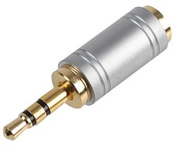Pro Signal Adapter, jack, 2,5 mm S op 3,5 mm P, stereo