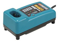 Makita 193864-0 - Cargador 14.4V DC1414 Ni-Cd/Ni-MH, Negro/Turquesa