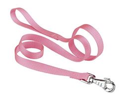 Ferplast Laisse en Nylon pour Chiens Club G15/120 120 Cm Longeur Rose