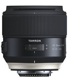 Tamron 45mm F/1.8 VC Obiettivo per Nikon, Nero