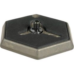 Manfrotto 030-14 - Sapatos de mudança rápida com rosca 1/4", cinzento