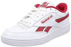 Reebok Club C Revenge, Zapatillas Hombre, FTWR White Vector Red Black, 45 EU