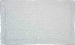 Grund Luxor Tappeto per Il Bagno, Cotone Organico, Bianca, 60x100 cm