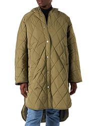 JACK & JONES JXTORA Gewatteerde Hood Jacket SN jas, Dark Olive, M, dark olive, M