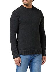 Schott NYC Men's Ploutrider1 Jumper, Grey (Anthracite Anthracite), Large