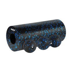 Juego de rodillos de masaje Rebel - rodillo, pelota, color duoball negro y azul material EPP RBA-3054-S3