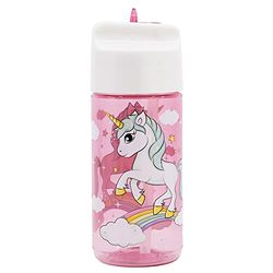 Stor ECOZEN HIDRO Bouteille d'eau pour enfants 430 ml | Licorne arc-en-ciel