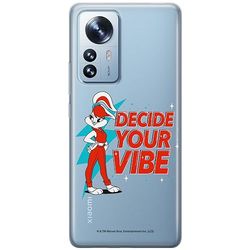 ERT GROUP mobiltelefonfodral för Xiaomi 12 / 12X originalt och officiellt licensierat Looney Tunes mönster Lola 007 optimalt anpassad till formen på mobiltelefonen, gedeeltelijk transparant