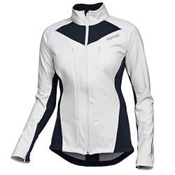 Rottefella Donna Tempo Jacket Giacca Impermeabile, Brilliant White, XL