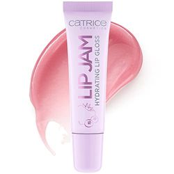 Catrice Lip Jam Hydrating Lip Gloss, nr 040, rosa, anti-åldrande, fuktgivande, naturlig, glänsande, vegansk, utan alkohol, utan konserveringsmedel, utan parabener, 1-pack (10 ml)