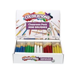 Colorations Minibru mini-brush Classroom Pack (confezione da 60)