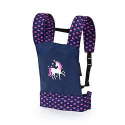 Bayer Design 62254AA Porte bébé pour Poupon EasyCarry, Accessoires Poupées, Sac à Dos, réglable, pour Avant et arrière