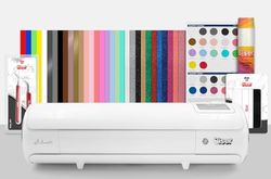Siser Juliet® Pacchetto Vinile – Plotter da Taglio ad Alta Definizione con Vinile Autoadesivo, Spatolina e Accessori – Ideale per Carta, Etichette, Decorazioni e Crafting