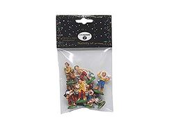 euromarchi Personajes pastores, Multicolor, 4 cm,