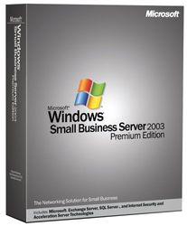 Microsoft Win SBS Prem 2003 w/SP1 English CD 5 Clt Transition Pak [Import anglais]