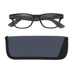 Manicare Matt Black 2 Tone Reading Glasses with +3.5 Glass Strength