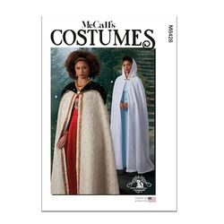 MCCALLS M8428A - Costume da mantello da donna, taglia A (XS-S-M-L-XL)