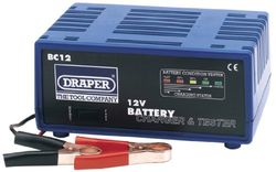 Draper 66798 12 V Recargable chargertester 12 Amp