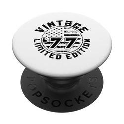 Bandera de Estados Unidos Edición Limitada - Vintage 1977 PopSockets PopGrip Adhesivo