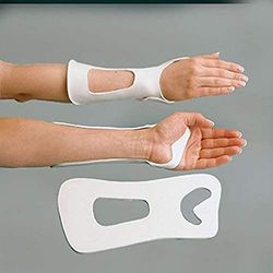 Rolyan - Wrist dorsal splint, small/medium size, dynamic splint, easy to use, metacarphalangeal recovery (MCP)