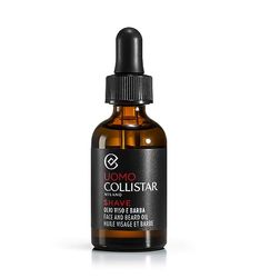 Collistar Uomo Olio Viso e Barba, Trattamento pre e post rasatura, Leggero e di facile assorbimento, Idratante e Nutriente, 30ml