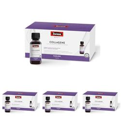SWISSE Collagene Integratore Liquido - Collagene Idrolizzato da Bere Donna e Uomo con Arance Rosse per Pelle Elastica e Luminosa, Integratori Bellezza Attenua le Rughe, 7 Flaconi x 30 ml Made in Italy