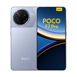 Xiaomi POCO F7 Pro Smartphone, 12+512, Blue, 6000mAh battery, 90W HyperCharge, HyperAI(No power adapter included)