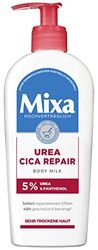 Mixa Urea Cica Repair Body Milk - Leche corporal calmante y protectora, con urea y pantenol, para piel muy seca, alta tolerancia 250 ml (1 unidad)