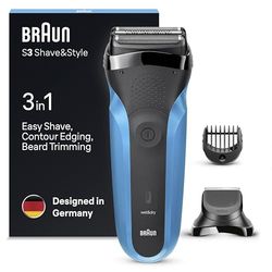 Braun EasyClick Rasoir Électrique Barbe, Accessoire Compatible avec la Nouvelle Génération Series 5, 6 et 7, Noir
