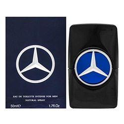 Mercedes-Benz Man Intense - Eau de Toilette for Men - Long Lasting Mens Cologne - Amber, Patchouli Cologne for Men - Mens Cologne Spray - 25 ml
