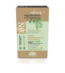 Helan, Capelvenere Colours 10N Rubio Ultra Claro Tinte Permanente Pelo Sin Amoníaco