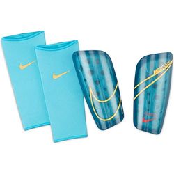 Nike Mercurial Lite Espinilleras Chlorine Blue/Siren Red/Laser S