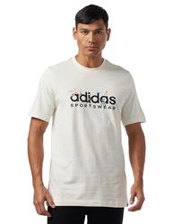 adidas Mäns landskap sportkläder grafisk t-shirt