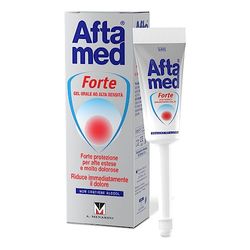 Aftamed Gel Forte indicato per Afte, Stomatiti Aftose, Lesioni del cavo orale - Tubetto da 8ml